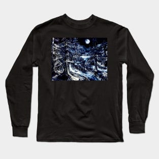 By the Light of the Moon Long Sleeve T-Shirt